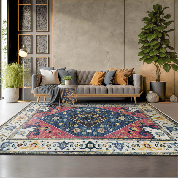 Oriental Rug of Houston OneofaKind 9'1'' X 11'11'' Wool Area Rug in